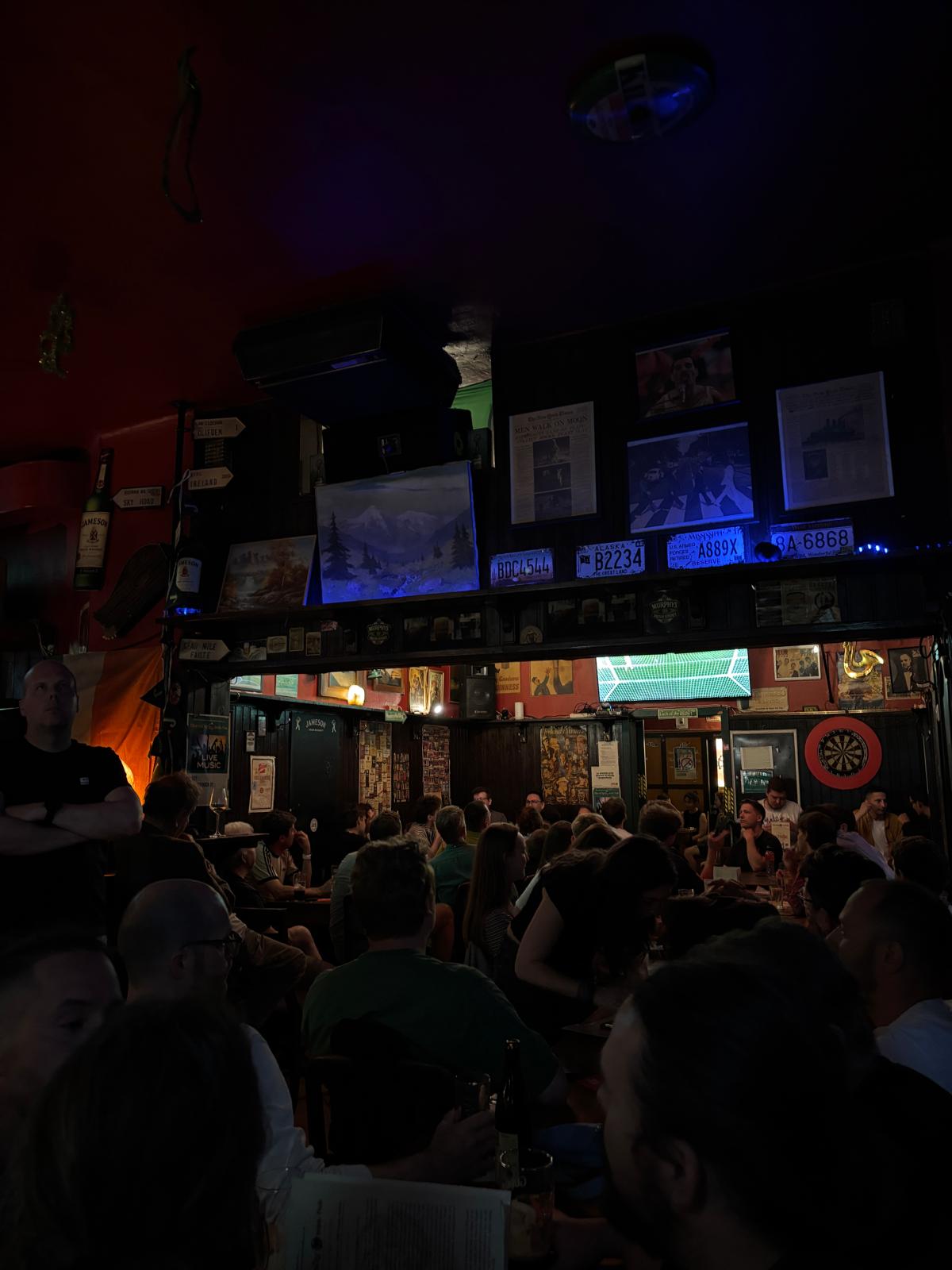 Match day crowd at Na Nog